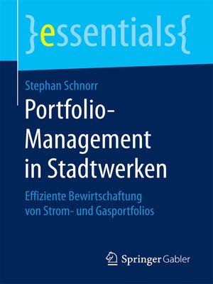 cover image of Portfolio-Management in Stadtwerken